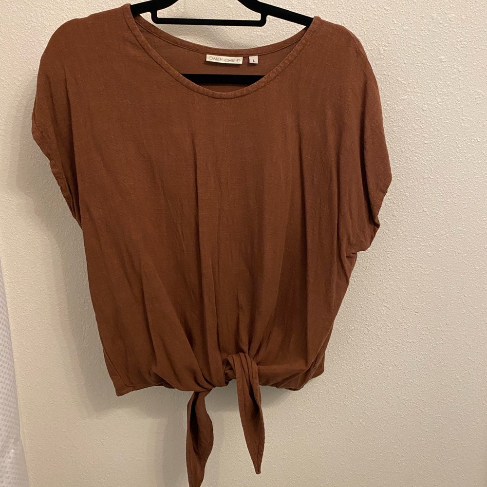 Only Child Tie Top
